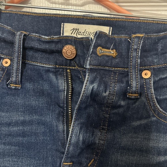 Madewell Jeans 10" High Rise Skinny Jeans Womens Size 25 Ladies blue denim - Picture 2 of 4